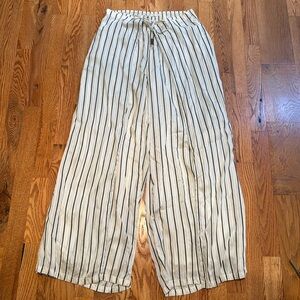 Denim & Supply Ralph Lauren wideleg striped beach pants size m